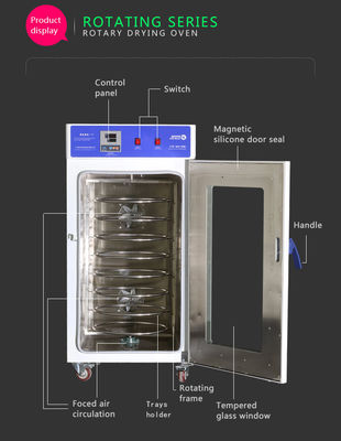 Four commercial de cuisson tournant de déshydrateur d'étagère du four 8 de l'acier inoxydable 304